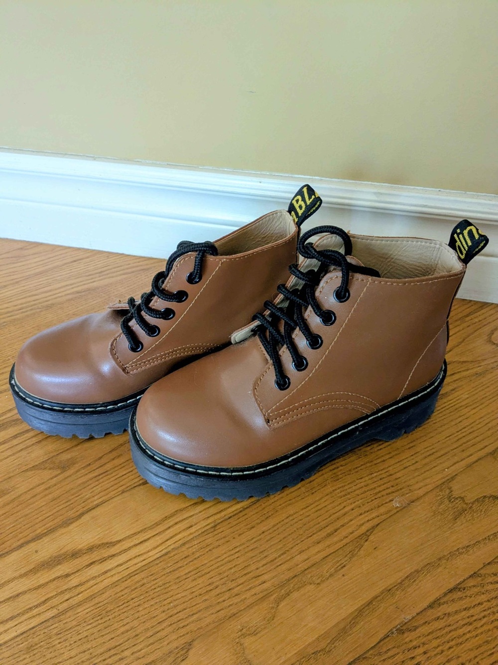 Chunky Faux Doc Martens